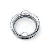 A clear lid for a tumbler.