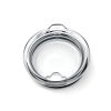 A clear lid for a tumbler.